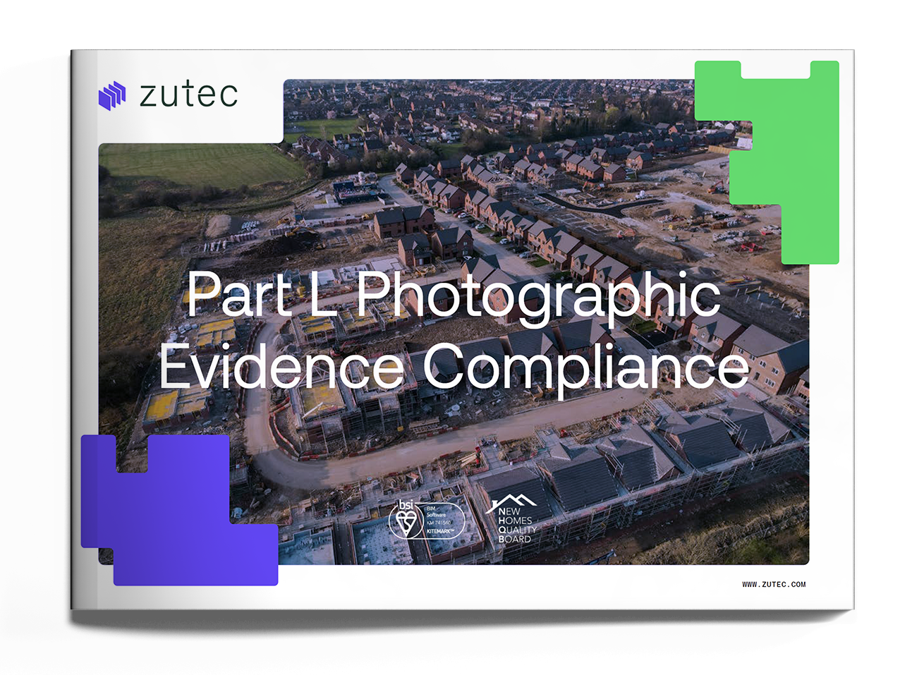 Booklet Mockup entitled Zutec Part L Photographic Evidence Compliance