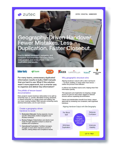 Geographic Alignment in Construction Handover