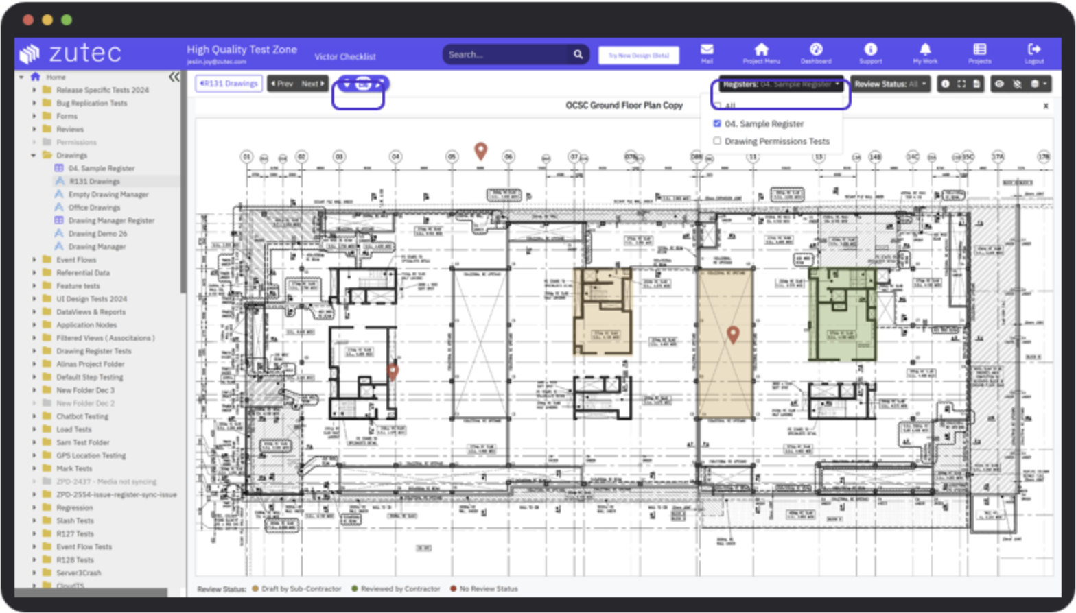 Unified Pins & Markups on Drawings